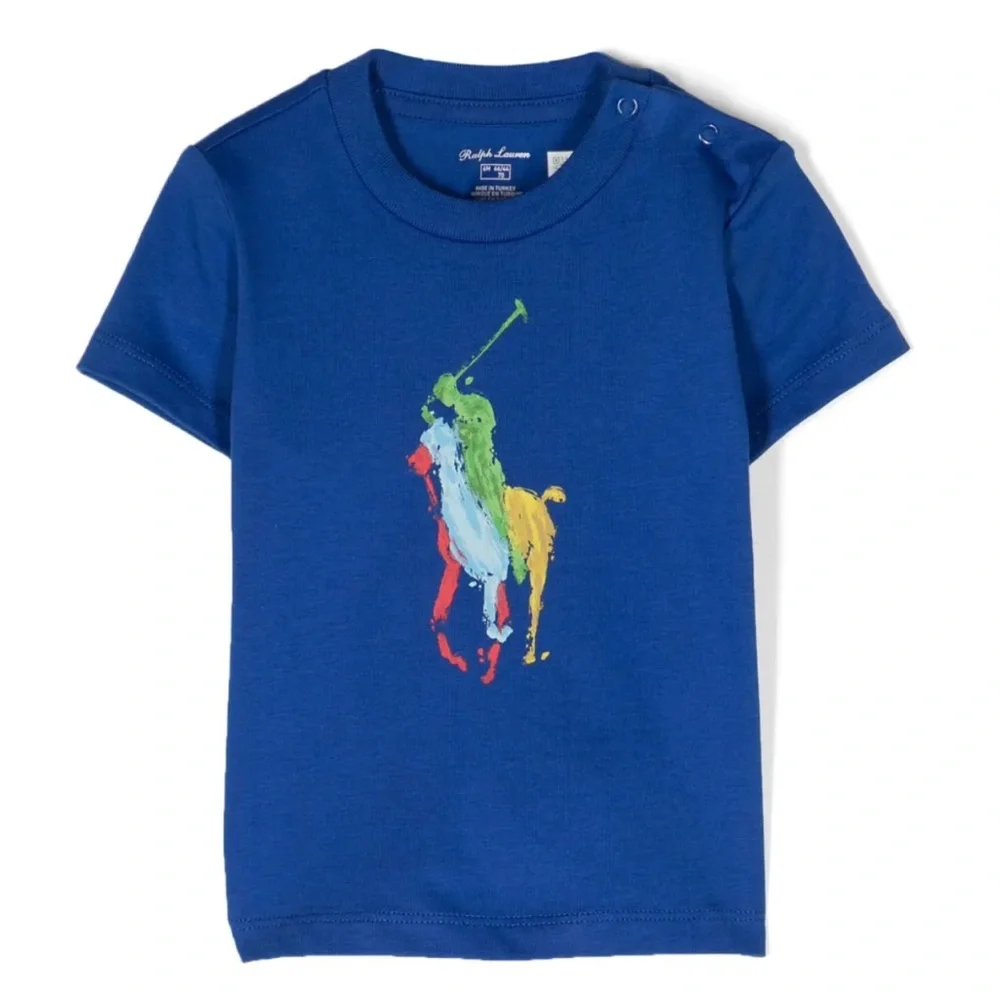 Ralph Lauren Pony polo-print T-shirt with gift box